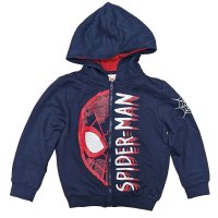 SP25: Boys Spiderman Zipped Hoodie (4-9 Years)